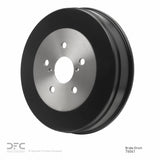 Dynamic Friction 2004-2015 Toyota Sienna Rear True Balanced Brake Drum (255x25 Vented) by Dynamic Friction Company 365-76041