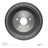 Dynamic Friction 2004-2015 Toyota Sienna Rear True Balanced Brake Drum (255x25 Vented) by Dynamic Friction Company 365-76041