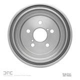 Dynamic Friction 2008-2009 Toyota Prius Rear True Balanced Brake Drum (288x10 Solid) by Dynamic Friction Company 365-76046