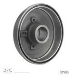 Dynamic Friction 2002-2008 Chevrolet Corsa (Mexico) Rear True Balanced Brake Drum by Dynamic Friction Company 365-92012