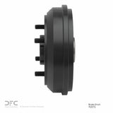 Dynamic Friction 2011-2015 Chevrolet Matiz (Mexico) Rear True Balanced Brake Drum by Dynamic Friction Company 365-92015