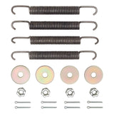 Dynamic Friction 1989-2004 Hino FD20 (Air Over Hydros) Front Drum Brake Hardware Kit by Dynamic Friction Company 370-76025