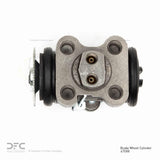 Dynamic Friction 1998-2002 Chevrolet W5500 Tiltmaster Rear Left/Rr L Frwd Brake Wheel Cylinder by Dynamic Friction Company 375-47088