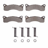 Dynamic Friction 1972-1976 Ford E-350 Econoline Front 4000 HybriDynamic Brake Pads and Hardware Kit by Dynamic Friction Company 4000-0020-01