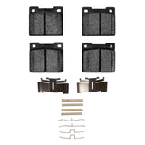 Dynamic Friction 1971-1973 Plymouth Cricket Front 4000 HybriDynamic Brake Pads and Hardware Kit by Dynamic Friction Company 4000-0044-03