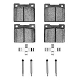 Dynamic Friction 1968-1971 Volvo 164 Rear 4000 HybriDynamic Brake Pads and Hardware Kit