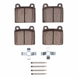 Dynamic Friction 1972-1985 Volkswagen Type 2 Front 4000 HybriDynamic Brake Pads and Hardware Kit
