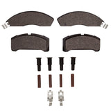 Dynamic Friction 1978-1978 Ford Fairmont Front 4000 HybriDynamic Brake Pads and Hardware Kit by Dynamic Friction Company 4000-0152-01