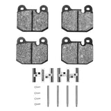 Dynamic Friction 1977-1983 BMW 320i (USA/Canada) Front 4000 HybriDynamic Brake Pads and Hardware Kit by Dynamic Friction Company 4000-0174-03