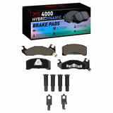 Dynamic Friction 1982-1982 Ford Fairmont Front 4000 HybriDynamic Brake Pads and Hardware Kit by Dynamic Friction Company 4000-0310-01