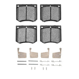 Dynamic Friction 1970-1977 Mercury Capri Front 4000 HybriDynamic Brake Pads and Hardware Kit by Dynamic Friction Company 4000-0330-03