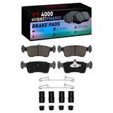 Dynamic Friction 1986-1994 Suzuki Samurai Front 4000 HybriDynamic Brake Pads and Hardware Kit by Dynamic Friction Company 4000-0359-01