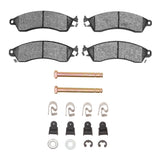 Dynamic Friction 1985-2004 Chevrolet Camaro Front 4000 HybriDynamic Brake Pads and Hardware Kit