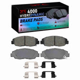 Dynamic Friction 1990-1999 Acura CL Front 4000 HybriDynamic Brake Pads and Hardware Kit by Dynamic Friction Company 4000-0465-01