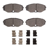 Dynamic Friction 1990-1995 Infiniti Q45 Front 4000 HybriDynamic Brake Pads and Hardware Kit by Dynamic Friction Company 4000-0486-01