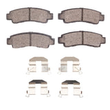 Dynamic Friction 1991-2006 Nissan NX Rear 4000 HybriDynamic Brake Pads and Hardware Kit by Dynamic Friction Company 4000-0511-01