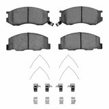 Dynamic Friction 1991-1997 Toyota Previa Front 4000 HybriDynamic Brake Pads and Hardware Kit by Dynamic Friction Company 4000-0527-01