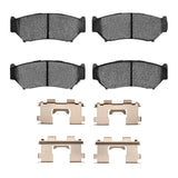 Dynamic Friction 1991-2004 Chevrolet/Geo Tracker Front 4000 HybriDynamic Brake Pads and Hardware Kit by Dynamic Friction Company 4000-0556-01
