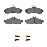Dynamic Friction 1994-1996 Chevrolet Caprice Rear 4000 HybriDynamic Brake Pads and Hardware Kit by Dynamic Friction Company 4000-0628-01