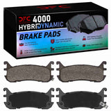 Dynamic Friction 1994-2003 Ford Escort Rear 4000 HybriDynamic Brake Pads by Dynamic Friction Company 4000-0636-00