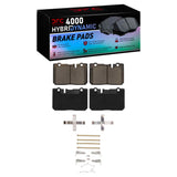 Dynamic Friction 1995-2000 Lexus LS400 Front 4000 HybriDynamic Brake Pads and Hardware Kit by Dynamic Friction Company 4000-0665-01