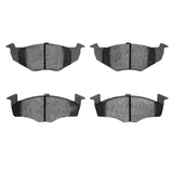 Dynamic Friction 1997-1998 Volkswagen Jetta Sedan Front 4000 HybriDynamic Brake Pads by Dynamic Friction Company 4000-0694-09