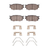Dynamic Friction 1998-2003 Mazda Protege Front 4000 HybriDynamic Brake Pads and Hardware Kit by Dynamic Friction Company 4000-0755-01