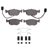 Dynamic Friction 1999-2000 Ford Contour Front 4000 HybriDynamic Brake Pads and Hardware Kit by Dynamic Friction Company 4000-0762-11