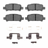 Dynamic Friction 2005-2009 Subaru Legacy Rear 4000 HybriDynamic Brake Pads and Hardware Kit by Dynamic Friction Company 4000-0770-03