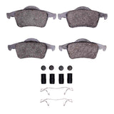 Dynamic Friction 1999-2009 Volvo S70/V70/XC70/S80/S60 Rear 4000 HybriDynamic Brake Pads and Hardware Kit by Dynamic Friction Company 4000-0795-01