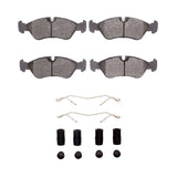 Dynamic Friction 1999-2002 Daewoo Lanos Front 4000 HybriDynamic Brake Pads and Hardware Kit by Dynamic Friction Company 4000-0796-01