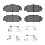 Dynamic Friction 2000-2009 Honda S2000 Front 4000 HybriDynamic Brake Pads and Hardware Kit by Dynamic Friction Company 4000-0829-01