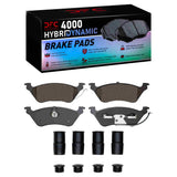 Dynamic Friction 2001-2007 Chrysler Town & Country Rear 4000 HybriDynamic Brake Pads and Hardware Kit by Dynamic Friction Company 4000-0858-01