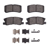 Dynamic Friction 2000-2017 Chrysler 200 Rear 4000 HybriDynamic Brake Pads and Hardware Kit by Dynamic Friction Company 4000-0868-01