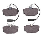 Dynamic Friction 2001-2003 Volkswagen EuroVan Rear 4000 HybriDynamic Brake Pads by Dynamic Friction Company 4000-0877-20