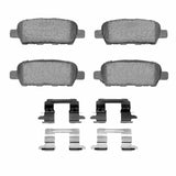 Dynamic Friction 2008-2013 Infiniti G37 Rear 4000 HybriDynamic Brake Pads and Hardware Kit by Dynamic Friction Company 4000-0905-03