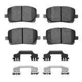 Dynamic Friction 2003-2008 Pontiac Vibe Front 4000 HybriDynamic Brake Pads and Hardware Kit by Dynamic Friction Company 4000-0923-01