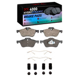 Dynamic Friction 2002-2008 MINI Cooper (Excl Clubman) Front 4000 HybriDynamic Brake Pads and Hardware Kit by Dynamic Friction Company 4000-0939-01