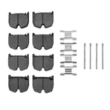 Dynamic Friction 2003-2008 Mercedes-Benz CL65 AMG Front 4000 HybriDynamic Brake Pads and Hardware Kit by Dynamic Friction Company 4000-0983-01