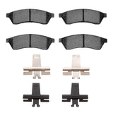 Dynamic Friction 2004-2010 Chevrolet Epica (USA/Canada) Rear 4000 HybriDynamic Brake Pads and Hardware Kit by Dynamic Friction Company 4000-1030-01
