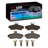 Dynamic Friction 2005-2006 Pontiac GTO Rear 4000 HybriDynamic Brake Pads and Hardware Kit by Dynamic Friction Company 4000-1048-11