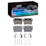 Dynamic Friction 2004-2005 Toyota RAV4 Rear 4000 HybriDynamic Brake Pads and Hardware Kit by Dynamic Friction Company 4000-1051-01