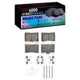 Dynamic Friction 2005-2012 Acura RL Front 4000 HybriDynamic Brake Pads and Hardware Kit by Dynamic Friction Company 4000-1091-01
