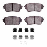 Dynamic Friction 2004-2006 Suzuki XL-7 Front 4000 HybriDynamic Brake Pads and Hardware Kit by Dynamic Friction Company 4000-1105-01