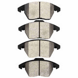 Dynamic Friction 2005-2019 Volkswagen Beetle/Jetta Sedan/Bora (Mexico) Front 4000 HybriDynamic Brake Pads by Dynamic Friction Company 4000-1107-20