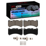 Dynamic Friction 2005-2011 Mercedes-Benz CLK55 AMG Front 4000 HybriDynamic Brake Pads and Hardware Kit by Dynamic Friction Company 4000-1116-01