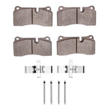 Dynamic Friction 2008-2024 Audi R8 Rear 4000 HybriDynamic Brake Pads and Hardware Kit by Dynamic Friction Company 4000-1155-22