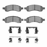 Dynamic Friction 2006-2012 Buick Rainier Front 4000 HybriDynamic Brake Pads and Hardware Kit by Dynamic Friction Company 4000-1169-01