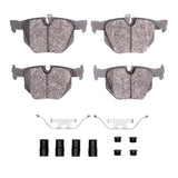 Dynamic Friction 2006-2015 BMW 335i Rear 4000 HybriDynamic Brake Pads and Hardware Kit by Dynamic Friction Company 4000-1170-01