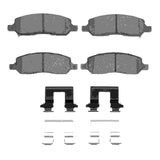 Dynamic Friction 2006-2011 Buick Lucerne Rear 4000 HybriDynamic Brake Pads and Hardware Kit by Dynamic Friction Company 4000-1172-01